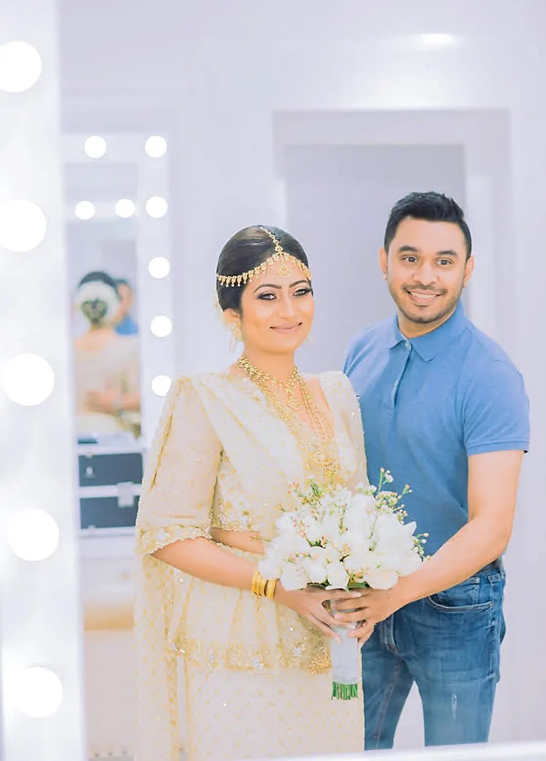 A Moment with the Coordinator at Bridal Suite, Colombo, Sri Lanka