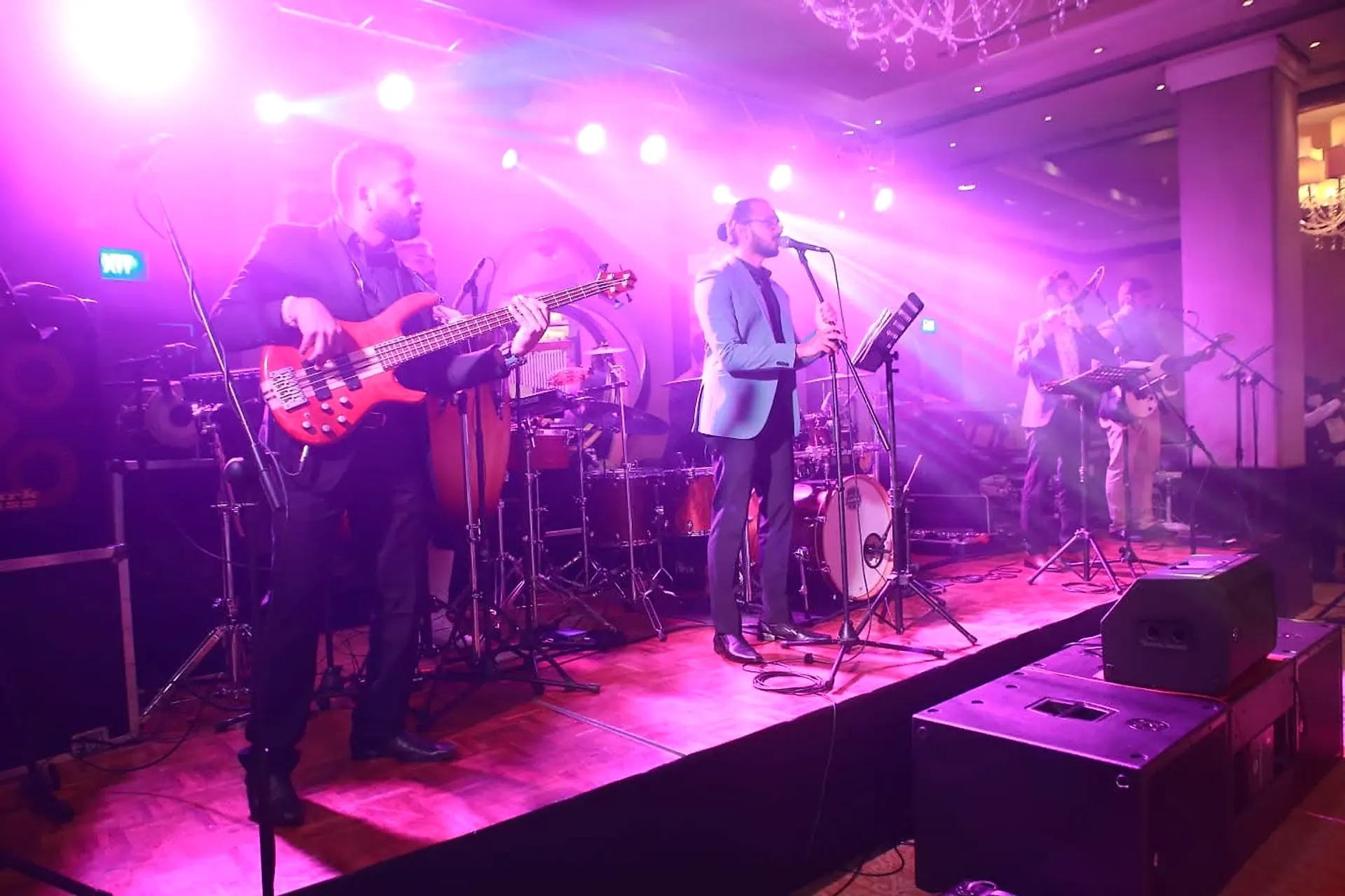 Live Band Reception Performance at Five-Star Ballroom, Colombo, Sri Lanka