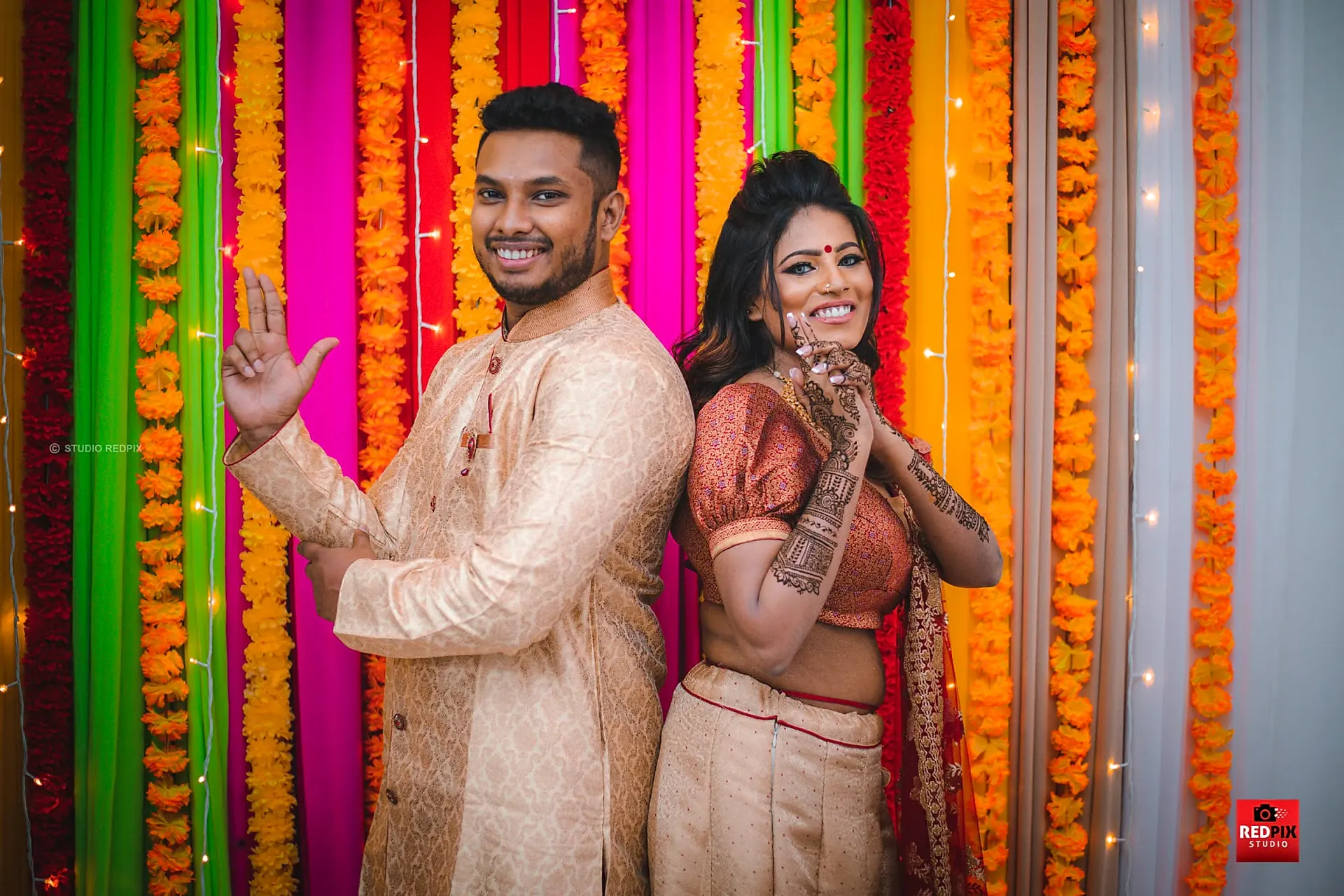 Vibrant Mehndi Celebration at Colombo, Sri Lanka