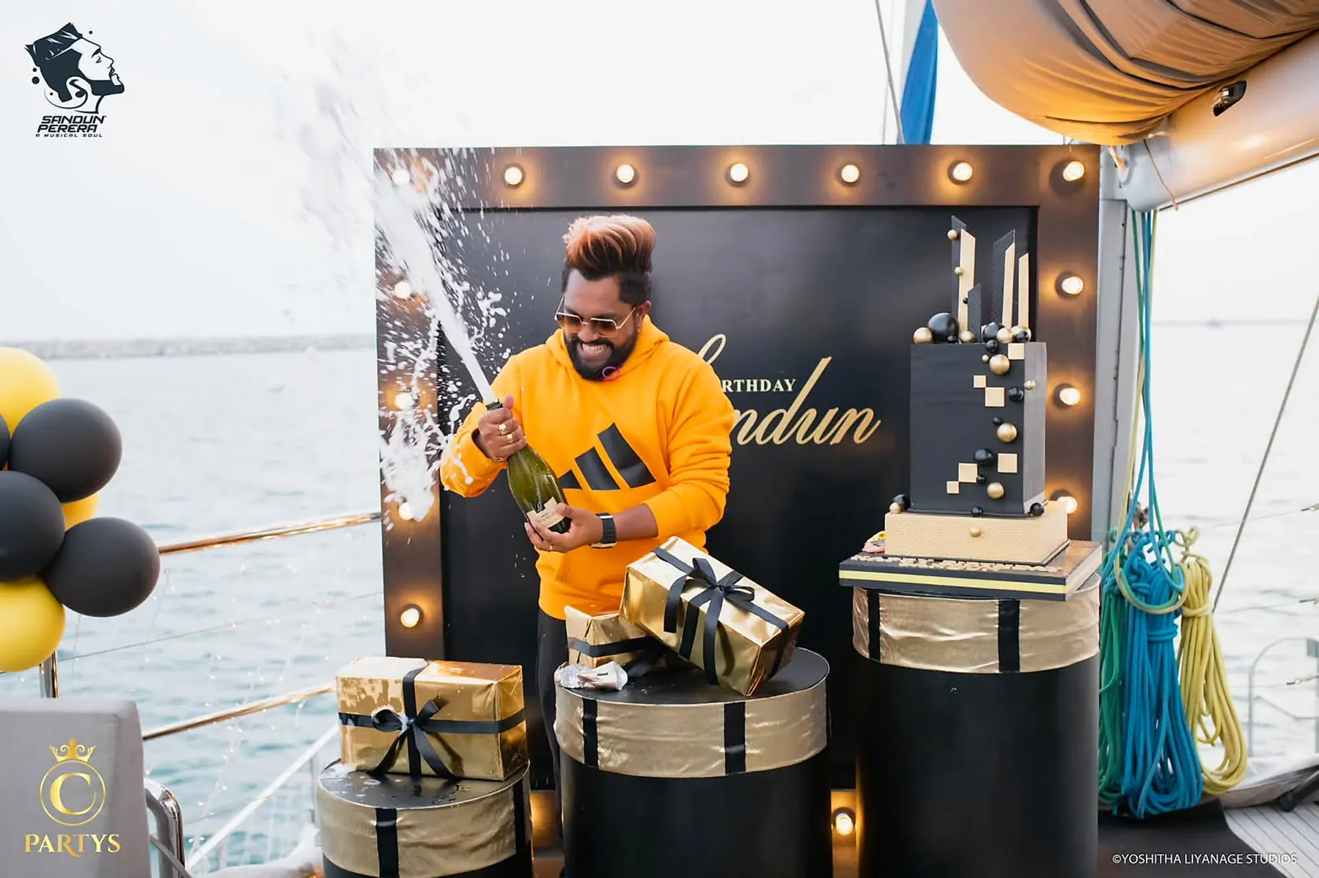 Yacht Birthday Celebration at Colombo Harbour, Sri Lanka